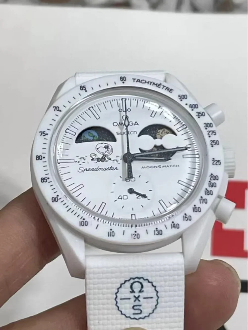 Swatch omega mission
